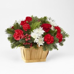 Good Tidings Floral Basket from Pennycrest Floral in Archbold, OH